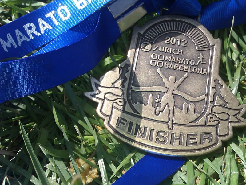 Marató de Barcelona 2012: prova superada!