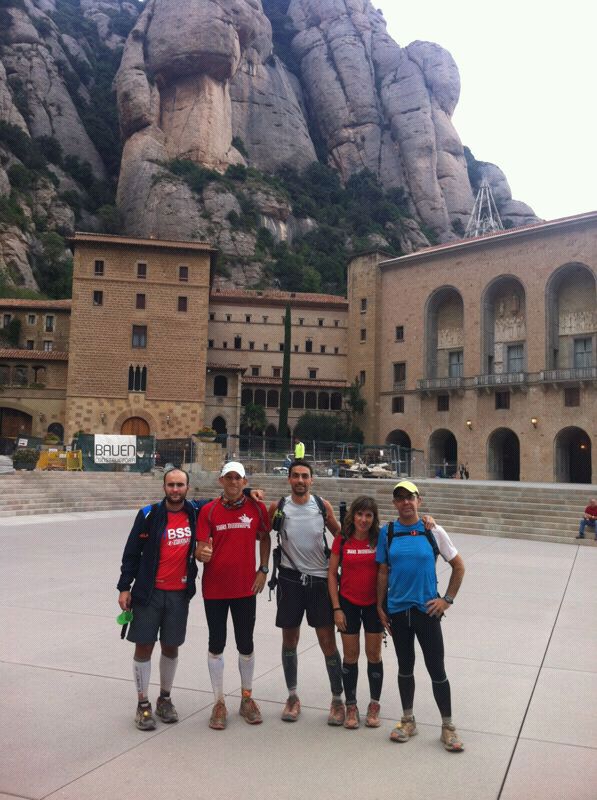 Arribada a Montserrat